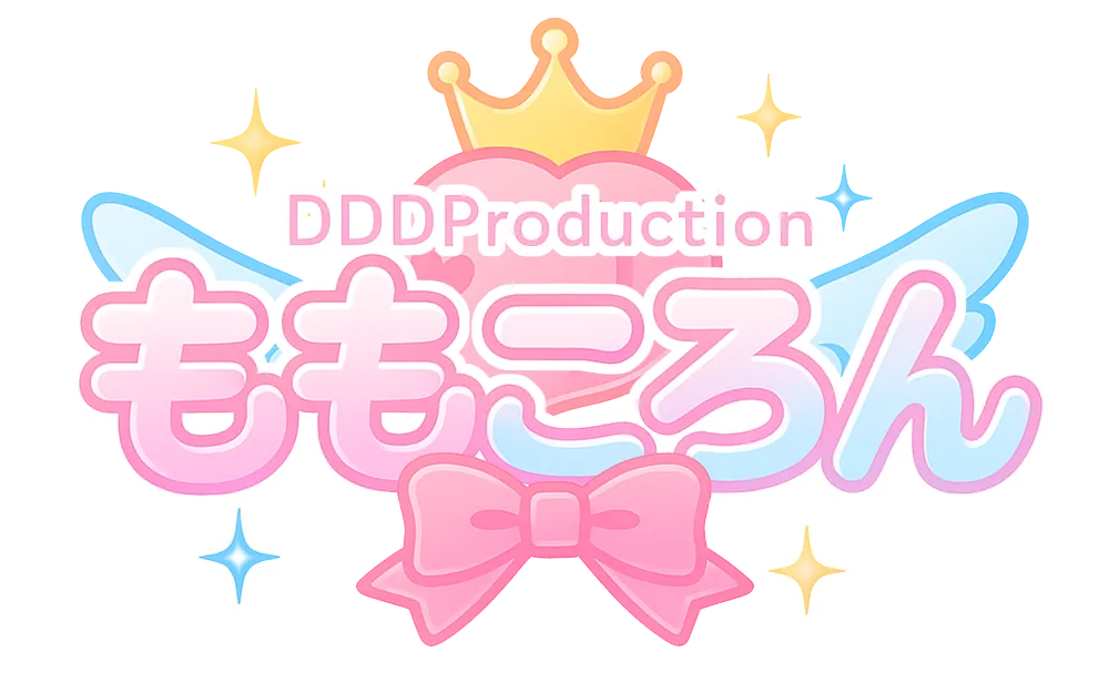 ももころん 100万達成ロゴ